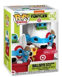 Bullseye in Ninja Mask with Leo #242 Teenage Mutant Ninja Turtles Funko Pop! Vinyl