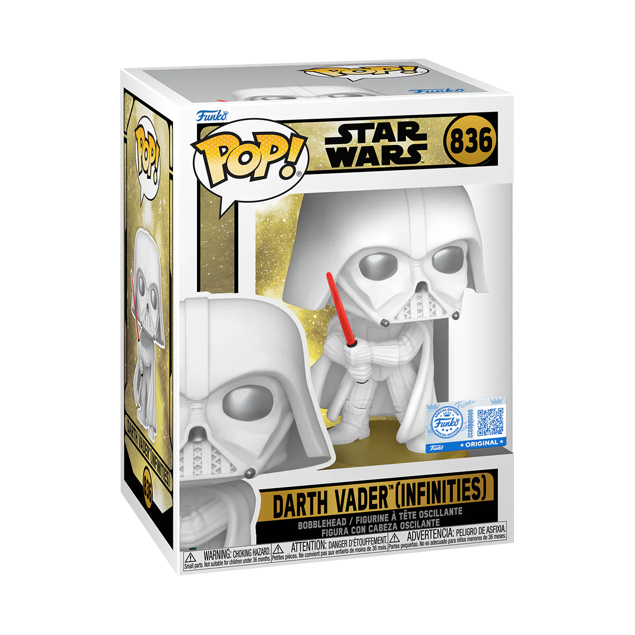 Darth Vader Infinities Funko Specialty Series Exclusive #836
