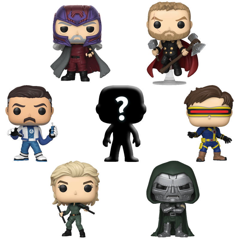 Avengers Funko Bundle of 6 Pops Plus Bonus Pop