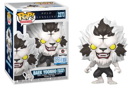 Baek Yoonho Silver Mane Chalice PR Exclusive Chase #2273 Bundle