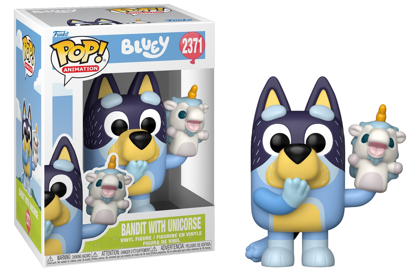 Funko Pop! Bandit with Unicorse #2371 vinyl figure collectible