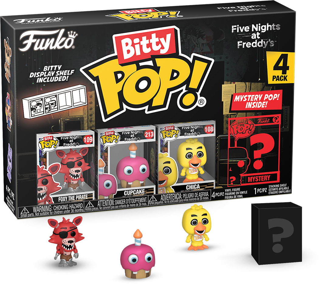 Bitty Pop! Five Nights At Freddy's 4-Pack Series 2