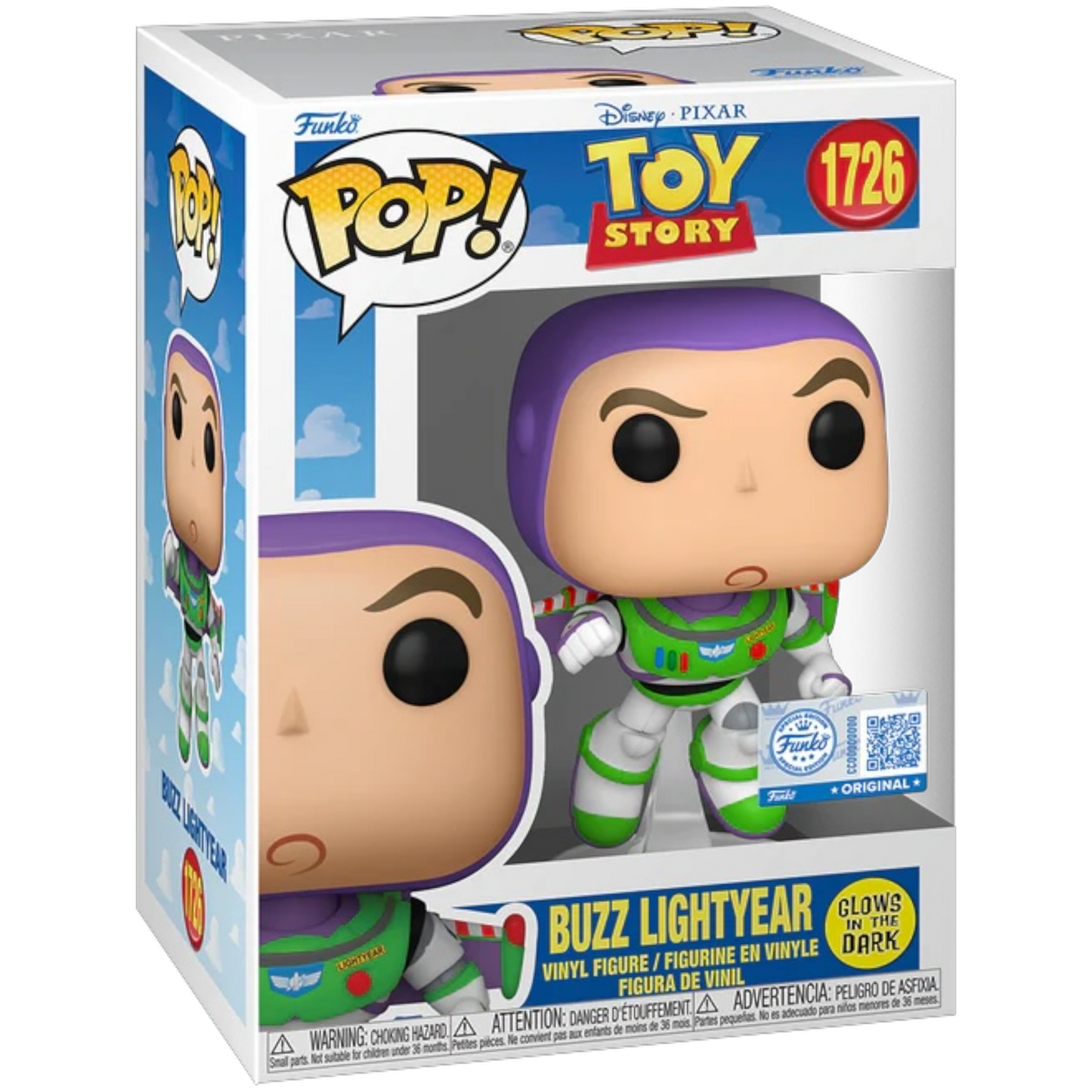 Buzz Lightyear Glow Exclusive #1726