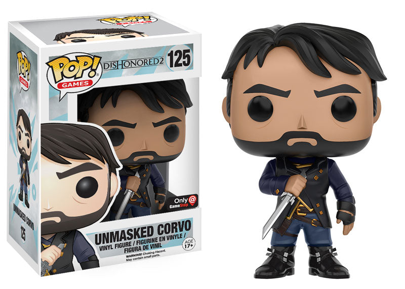 Funko Pop! Unmasked Corvo #124 vinyl figure collectible