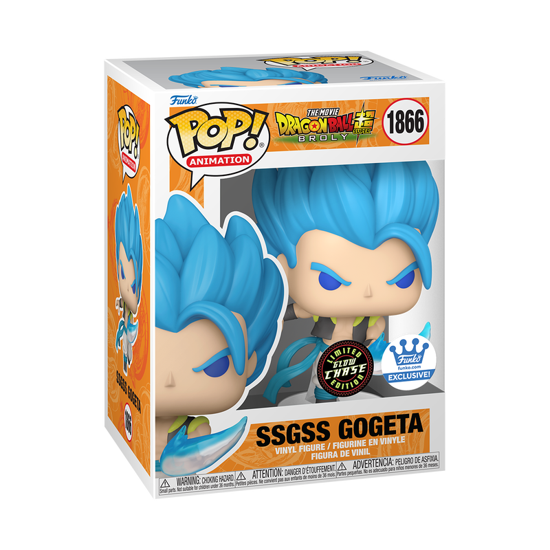 SSGSS Gogeta 1866 Chase - Dragonball Z Funko Pop!
