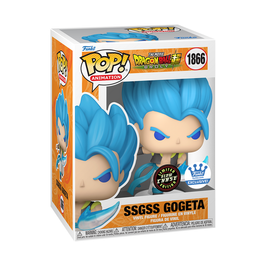 SSGSS Gogeta 1866 Chase - Dragonball Z Funko Pop!