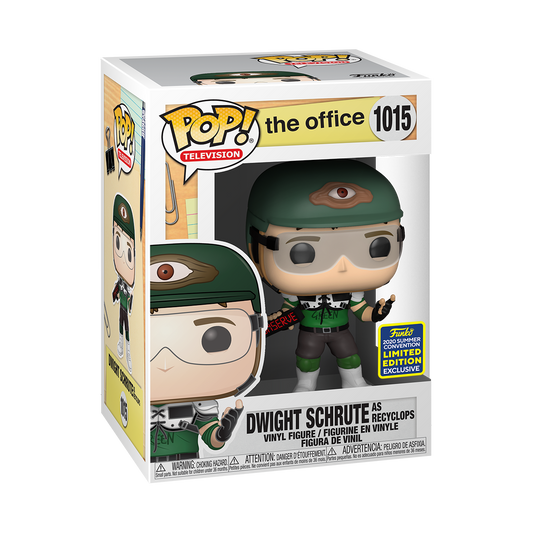 Funko Pop! Dwight Schrute as Recyclops #1105 vinyl figure collectible