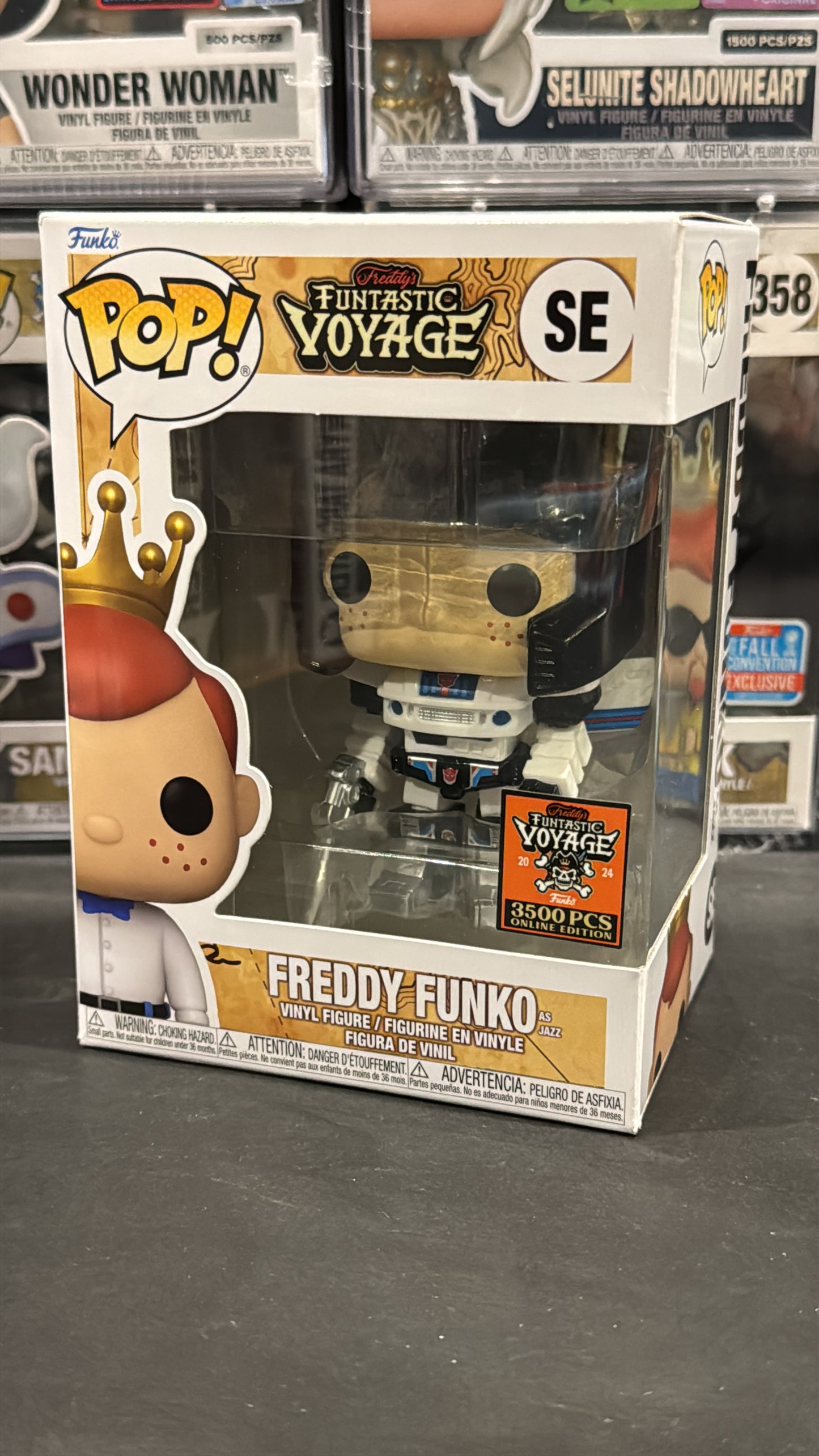 Freddy Funko as Jazz