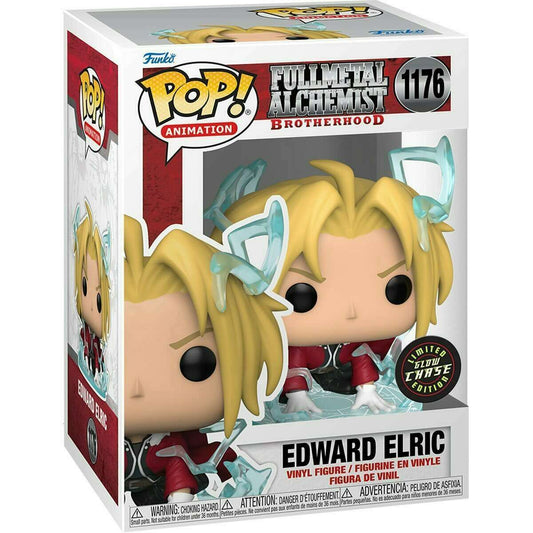 Funko Pop! Edward Elric (with Energy) Glow Chase #1176 vinyl figure collectible