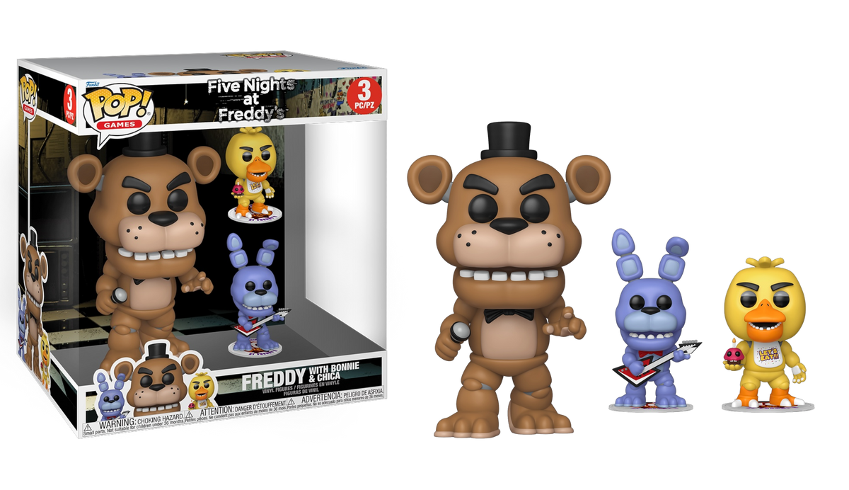 Freddy with Bonnie & Chica #3
