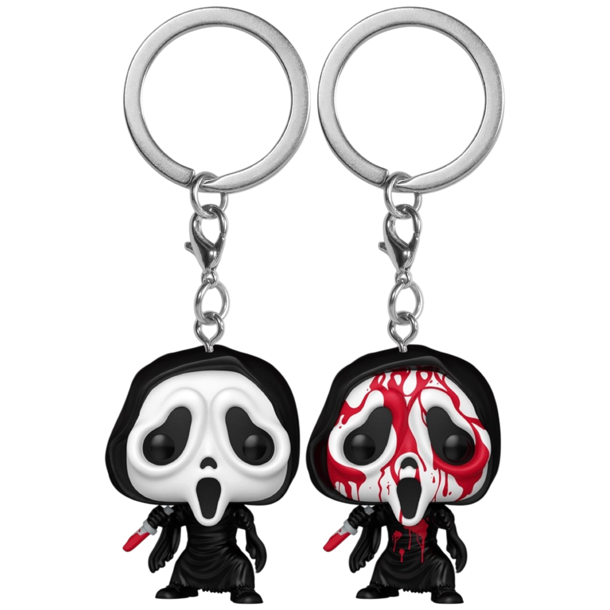Ghost Face Keychain 2 Pack