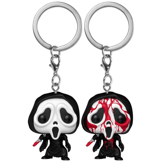 Ghost Face Keychain 2 Pack
