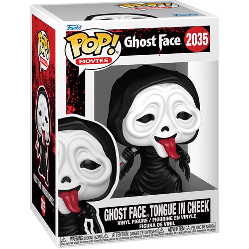 Ghost Face Tongue in Cheek