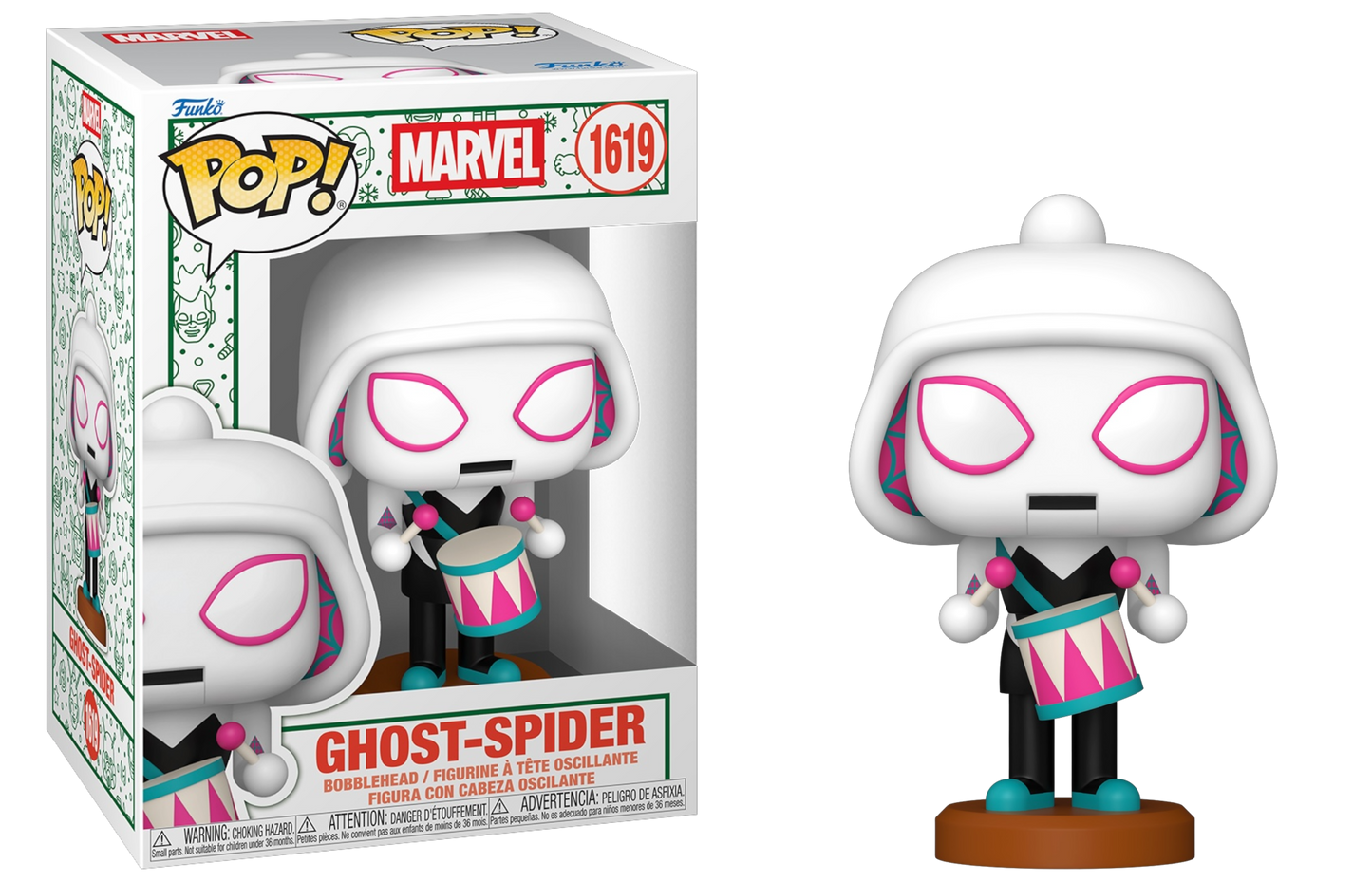 Funko Pop! Ghost Spider #1619 vinyl figure collectible