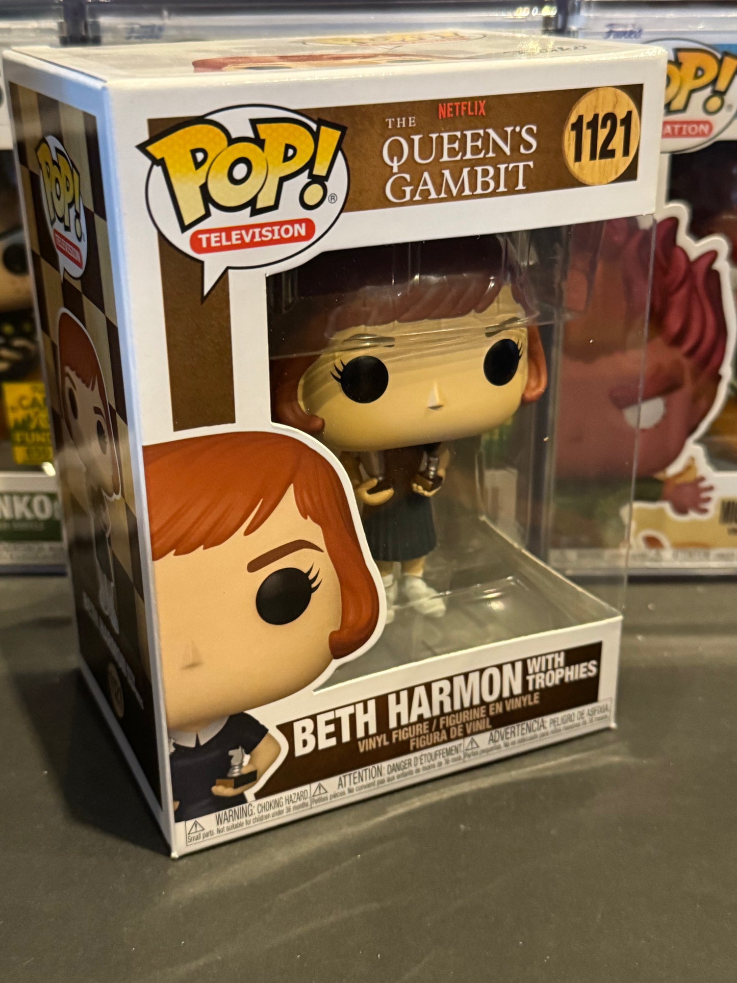 Beth Harmon 1121 - The Queen's Gambit Funko Pop!