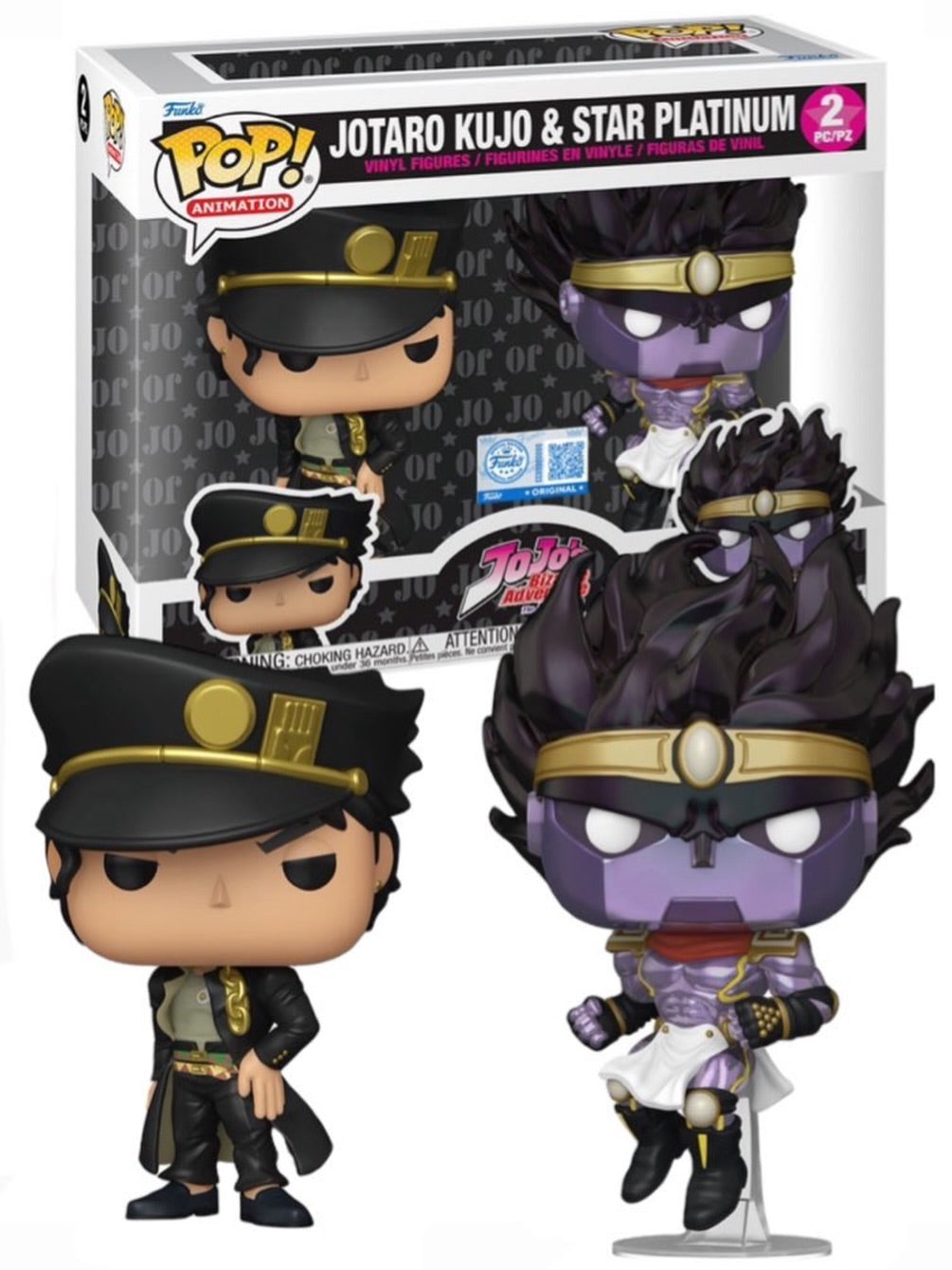 Jotaro Kujo & Star Platinum Funko Exclusive 2-Pack