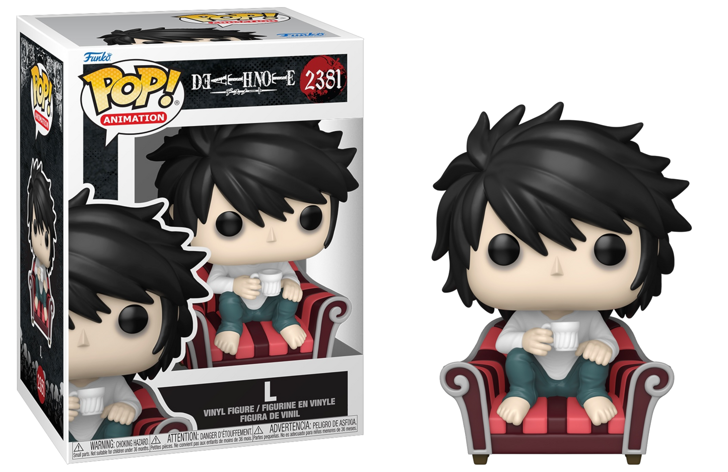 Funko Pop! Death Note L #2381 vinyl figure collectible