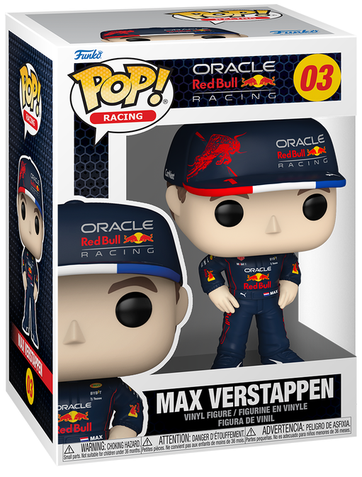 Funko Pop! Max Verstappen vinyl figure collectible