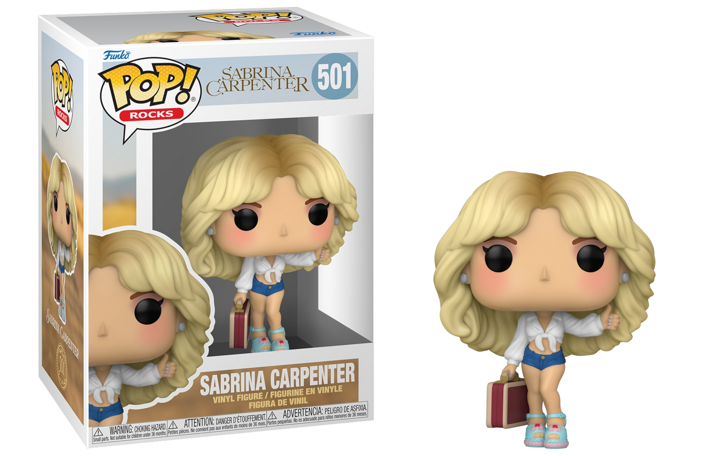 Funko Pop! Sabrina-Carpenter-501 vinyl figure collectible