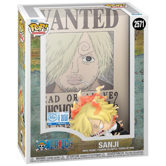 Funko Pop! Sanji Wanted Poster #2571 vinyl figure collectible