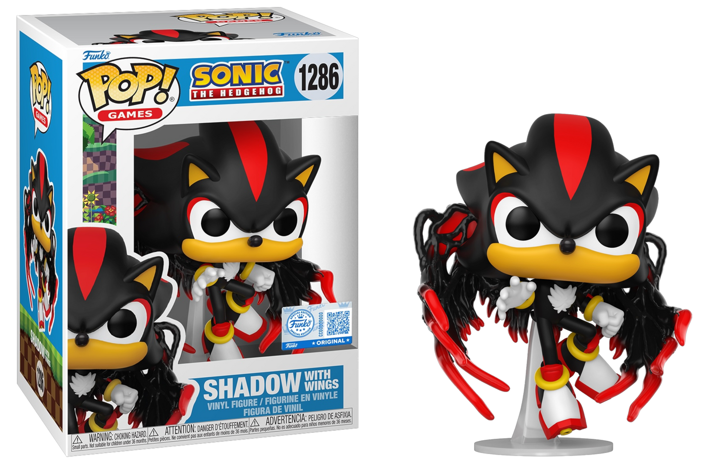 Funko Pop! Shadow with Wings #1286 vinyl figure collectible