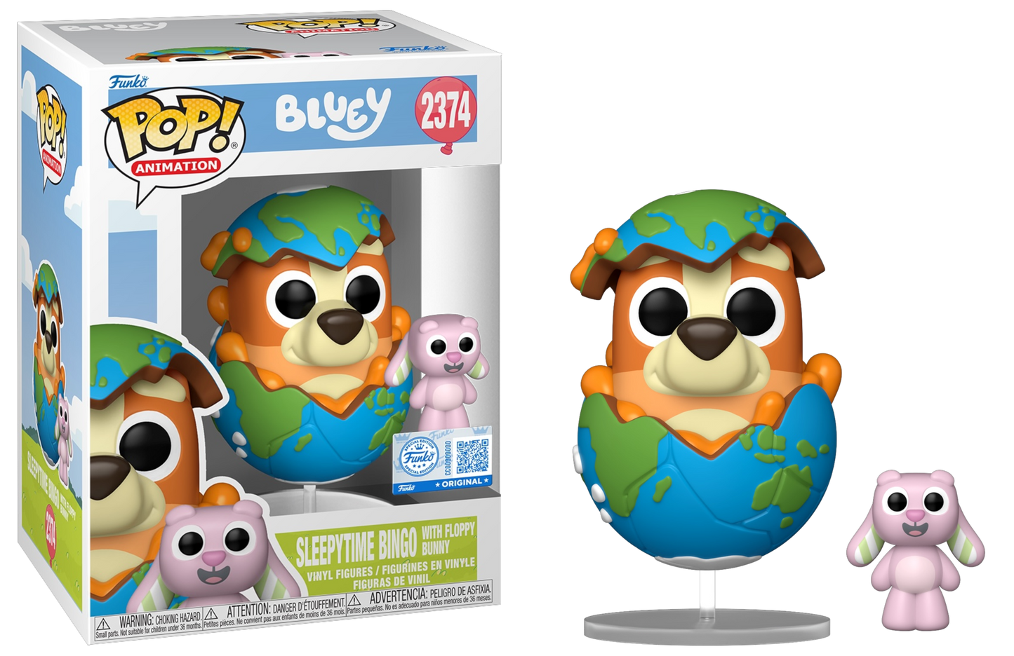 Funko Pop! Sleepytime Bingo with Floppy Bunny #2374 vinyl figure collectible