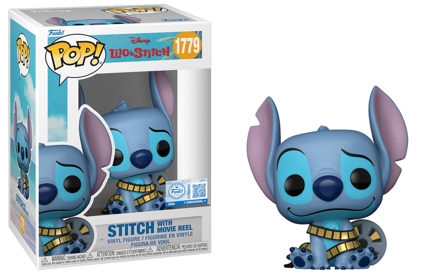 Stitch with Movie Reel #1779