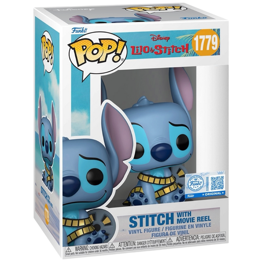 Funko Pop! Stitch with Movie Reel #1779 vinyl figure collectible