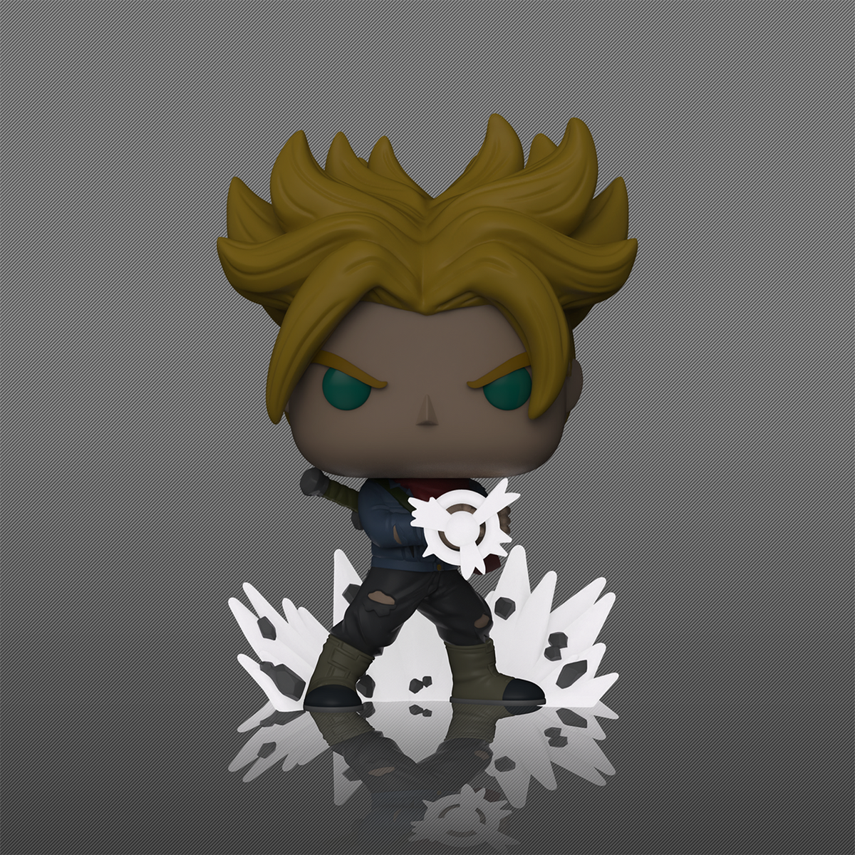 Super Saiyan Trunks Chase #2198 vRare Exclusive Sticker