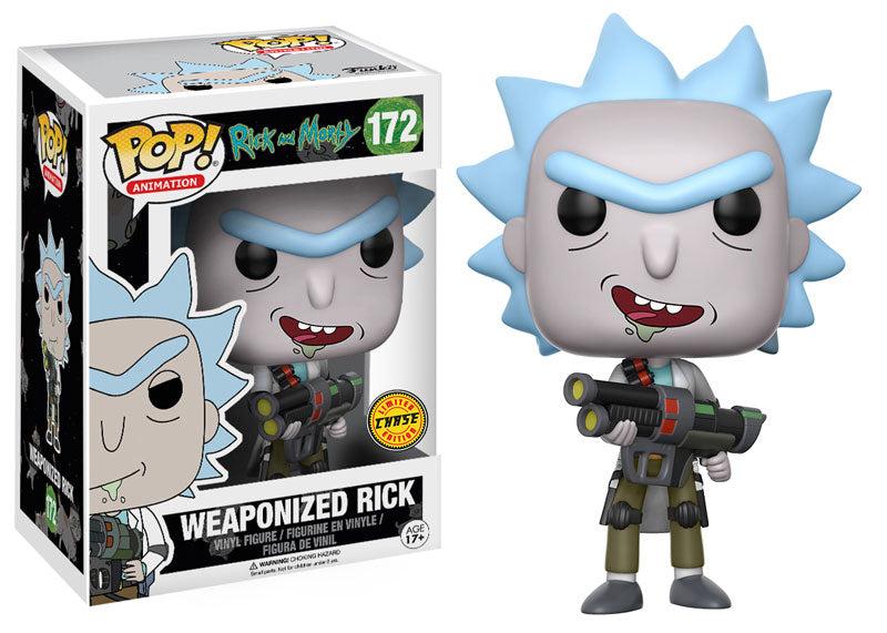 Funko Pop! Weaponized Rick #172 vinyl figure collectible