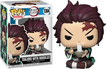 Tanjiro With Noodles #1304 Funko product