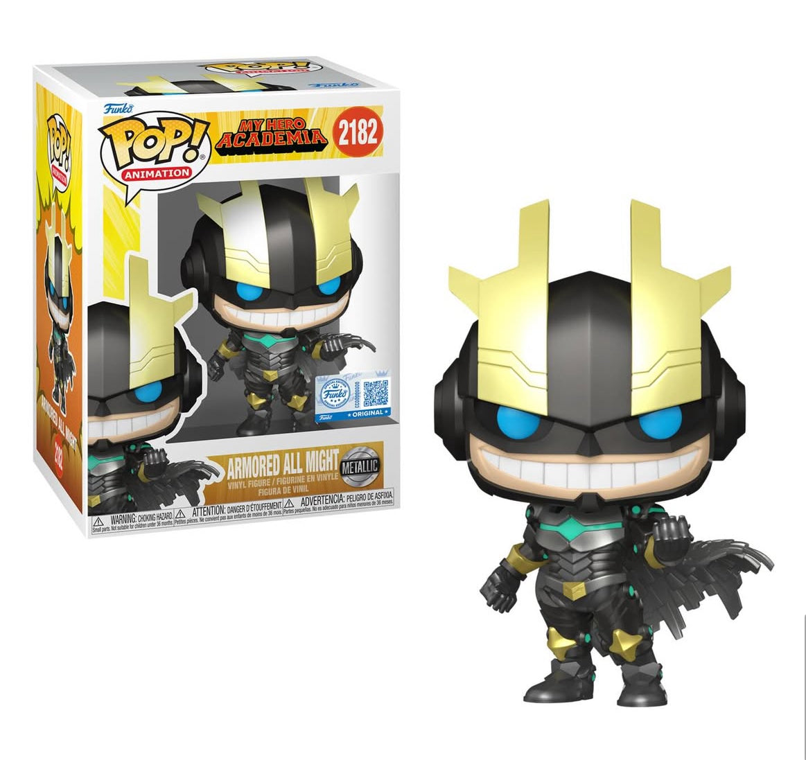Armored All Might Metallic Exclusive #2182