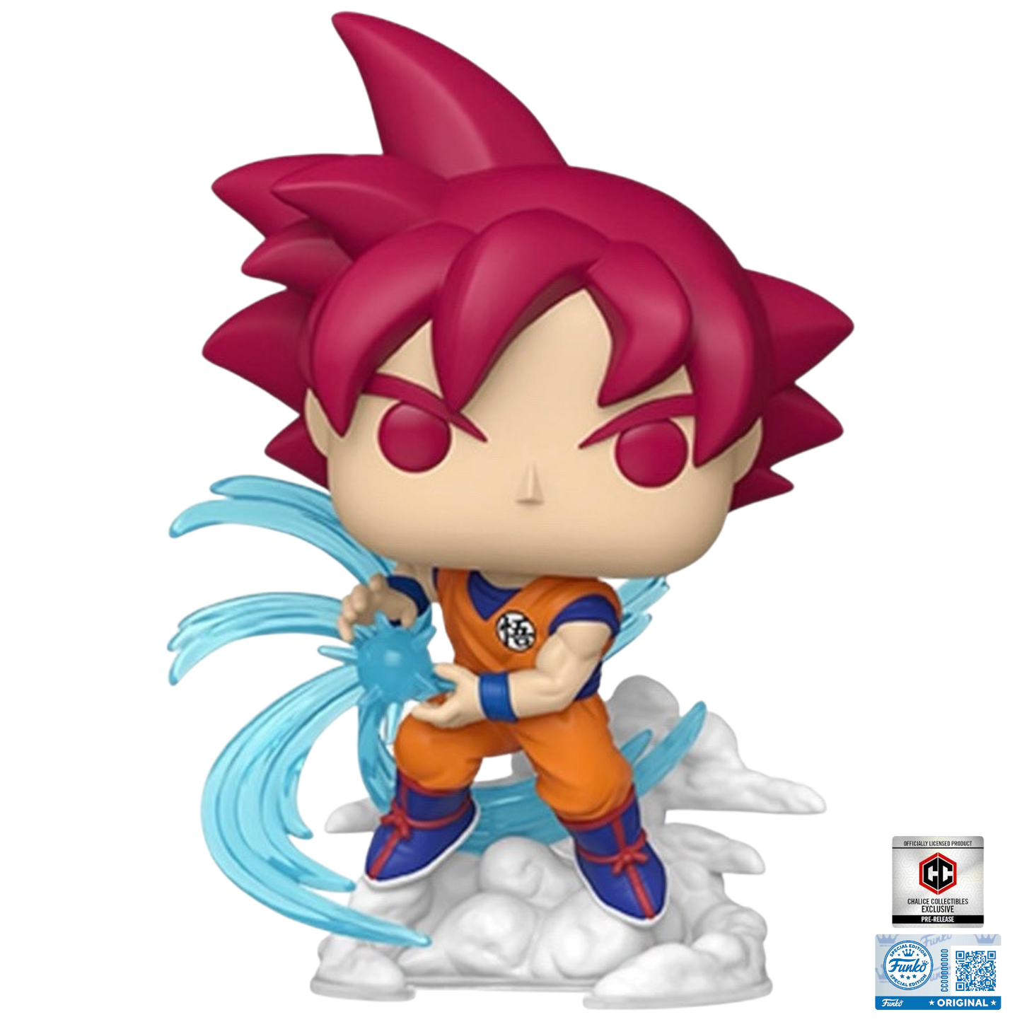 Super Saiyan God Goku Chalice Pre-Release Chase Bundle: 2 Pops