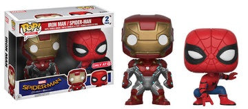 Iron Man & Spider-Man (Homecoming) (2-Pack) Marvel Funko Pop! Vinyl