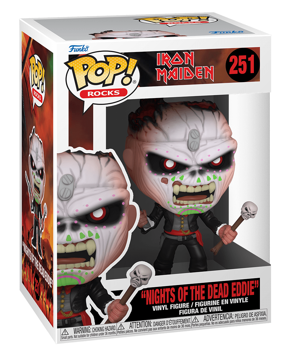 Funko Pop! Nights of the Dead Eddie #251 vinyl figure collectible