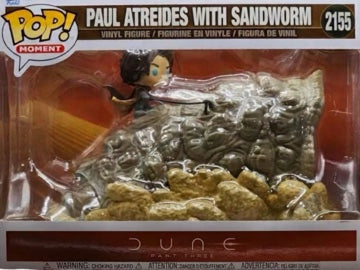 Paul Atreides with Sandworm #2155 Dune Funko Pop! Vinyl