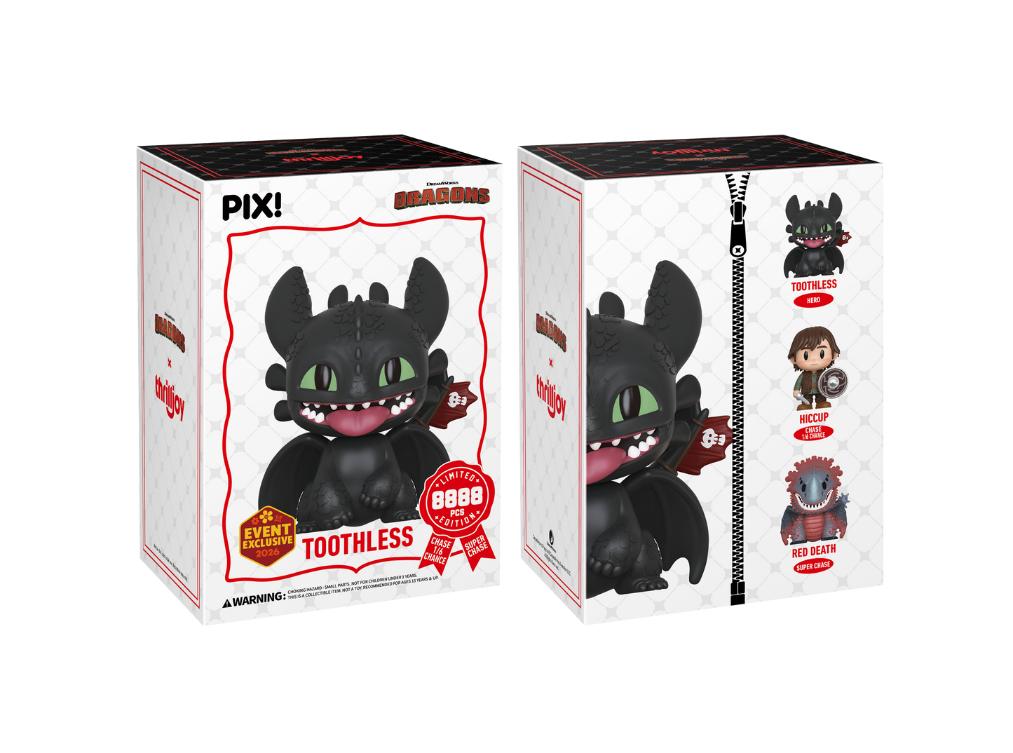 PIX! Toothless: 2026 Spring Event LE8888 Pre-Order
