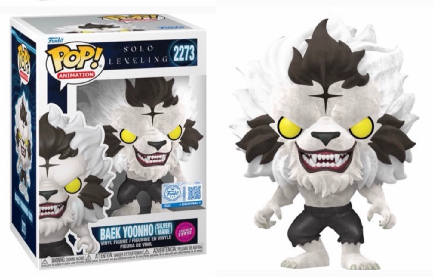 Baek Yoonho Silver Mane Chalice PR Exclusive Flocked Chase #2273