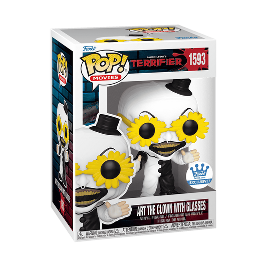 Art the Clown with Glasses 1593 - Terrifier Funko Pop!