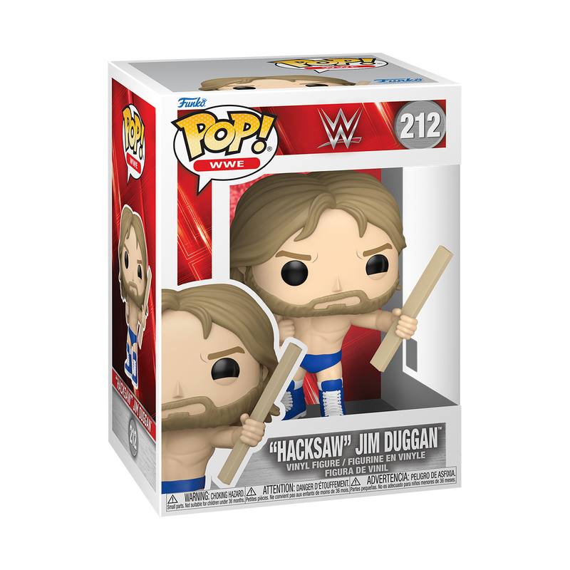 Funko Pop! “Hacksaw” Jim Duggan #212 vinyl figure collectible