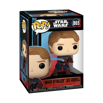 Funko Pop! Anakin Skywalker (Jedi General) #865 vinyl figure collectible