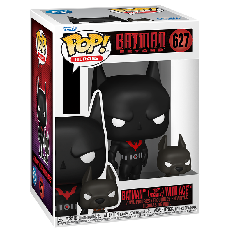 Funko Pop! Batman (Terry McGinnis) with Ace #627 vinyl figure collectible