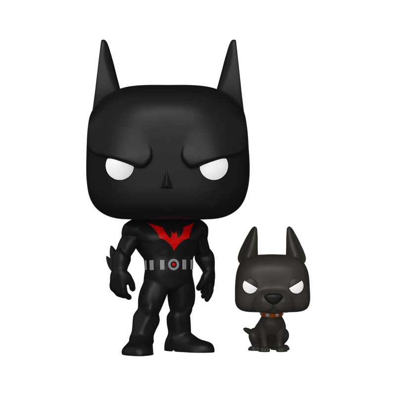 Funko Pop! Batman-(Terry-McGinnis)-with-Ace-627 vinyl figure collectible