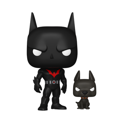 Funko Pop! Batman-(Terry-McGinnis)-with-Ace-627 vinyl figure collectible