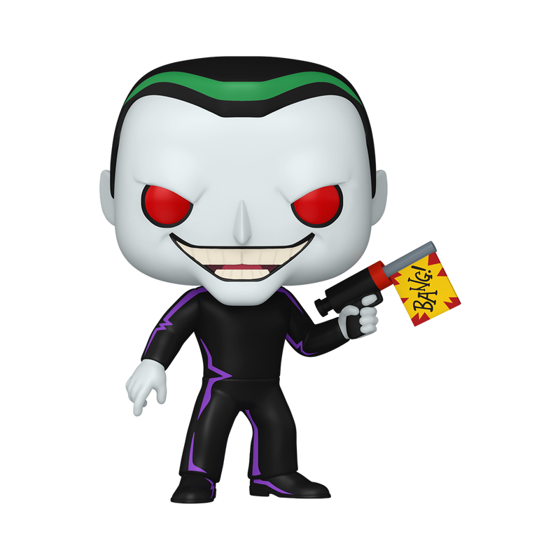 Funko Pop! The-Joker-with-Gun-628 vinyl figure collectible