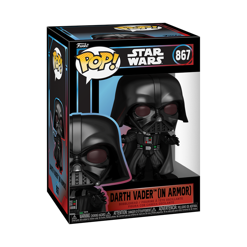 Funko Pop! Darth Vader (In Armor) #867 vinyl figure collectible