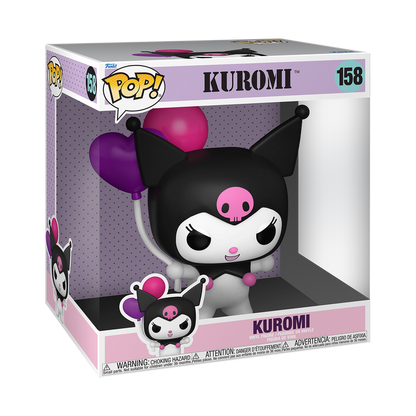 Funko Pop! Jumbo Kuromi with Balloons #158 vinyl figure collectible