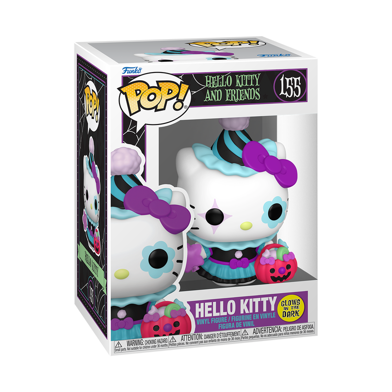 Funko Pop! Hello Kitty Spooky (Glow) #155 vinyl figure collectible