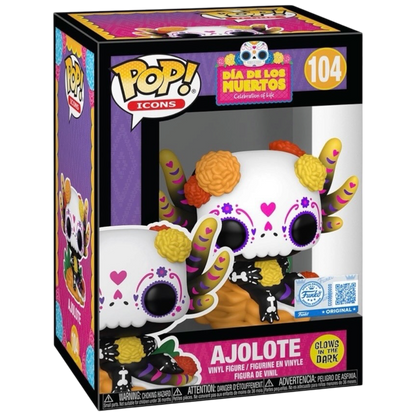 Funko Pop! Ajolote Glow #104 vinyl figure collectible