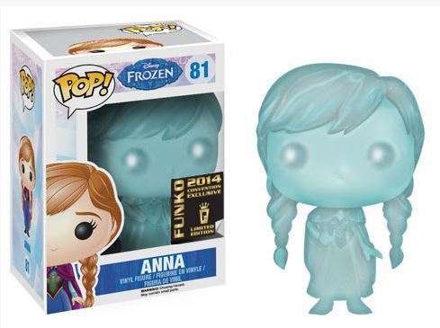 Funko Pop! Anna (Frozen) #81 SDCC 2014 Shared vinyl figure collectible